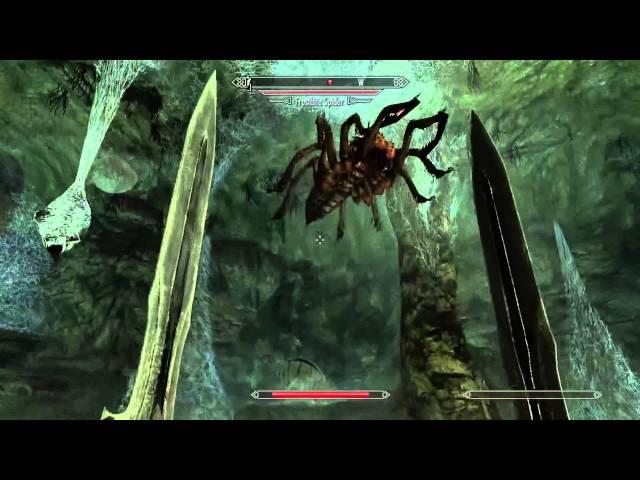Frostbite spiders - Skyrim