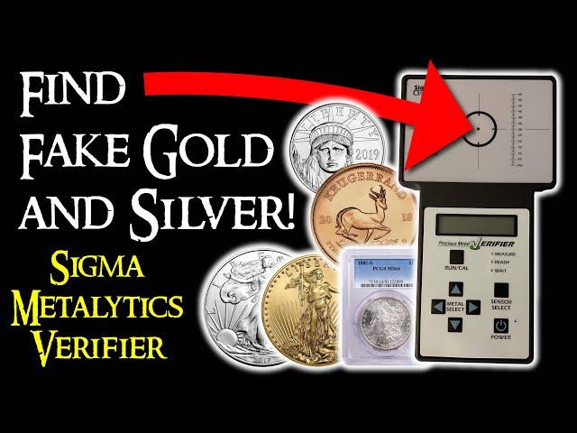 Find Fake Gold and Silver - Sigma Metalytics Precious Metals Verifier Review