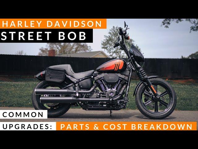 2022 Harley Davidson Street Bob | Most common upgrades build.