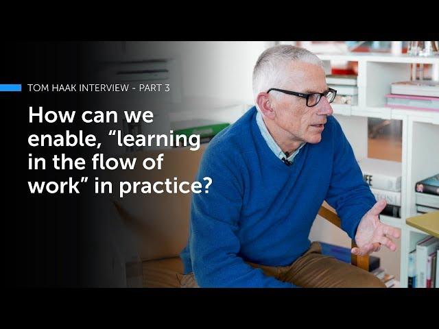 Tom Haak: Learning Within the Flow of Work