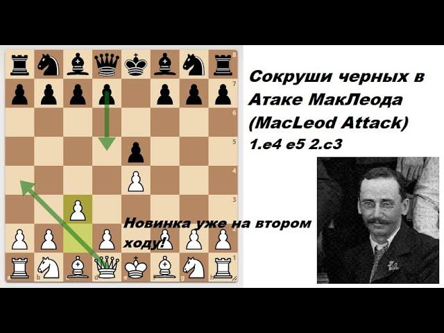 Новинка на втором ходу! Атака МакЛеода / МакЛауда (MacLeod Attack)