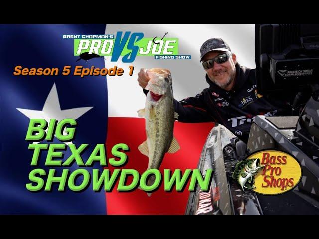 Big Texas Bass Fishing Battle - Pro Vs Joe Fishing Show