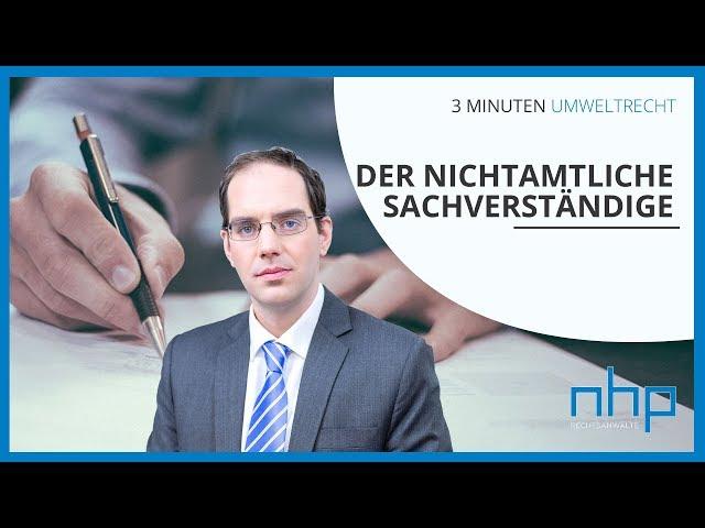 Der nichtamtliche Sachverständige