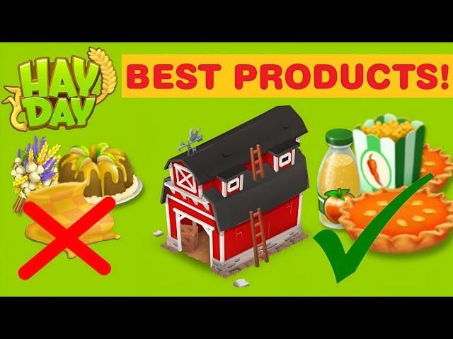 Best Tips to Make Products in Hay Day!