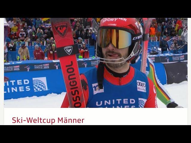 Ski Alpin Men's Slalom Aspen 2.run Highlights 2024