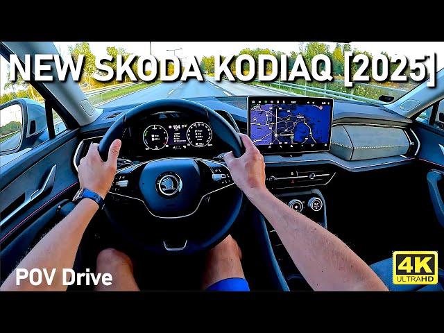 NEW Skoda Kodiaq 1.5 TSI PHEV POV Drive [2025]