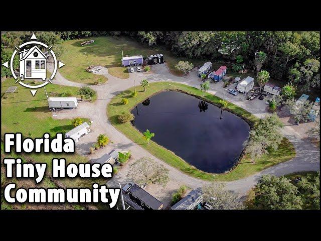 She created an affordable tiny house community (Florida)