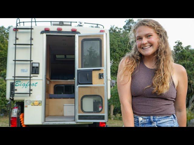 RARE Fiberglass 4x4 Toyota Truck Camper | Full Rebuild