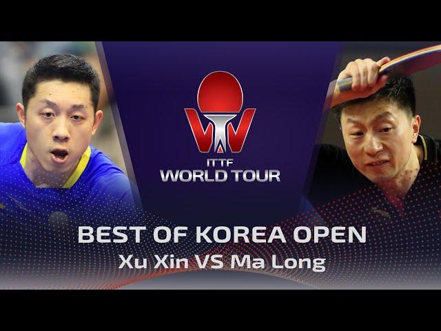 FULL MATCH - Xu Xin vs Ma Long (2016) | BEST of Korea Open