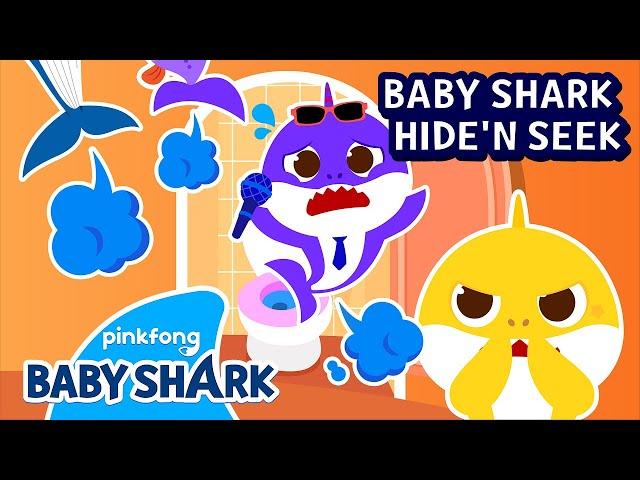 [NEW] The Rock Star Shark Family is Missing | Baby Shark Hide and Seek | Baby Shark Official