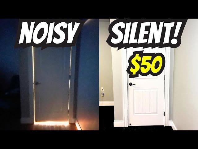 TESTING $50 Door Soundproofing Genius!