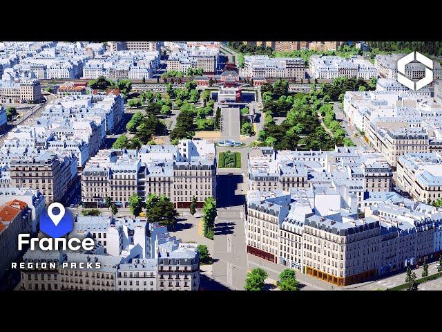 Building My First European City: French Themed in Cities Skylines 2 (Speed Build)