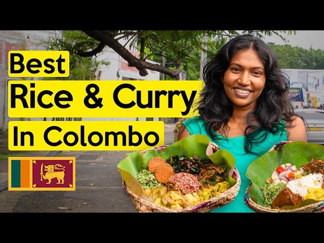 Top 7 MUST TRY Rice & Curry spots in Colombo Sri Lanka (4k)