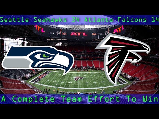 Seattle Seahawks 34 Atlanta Falcons 14: Now that was great team football