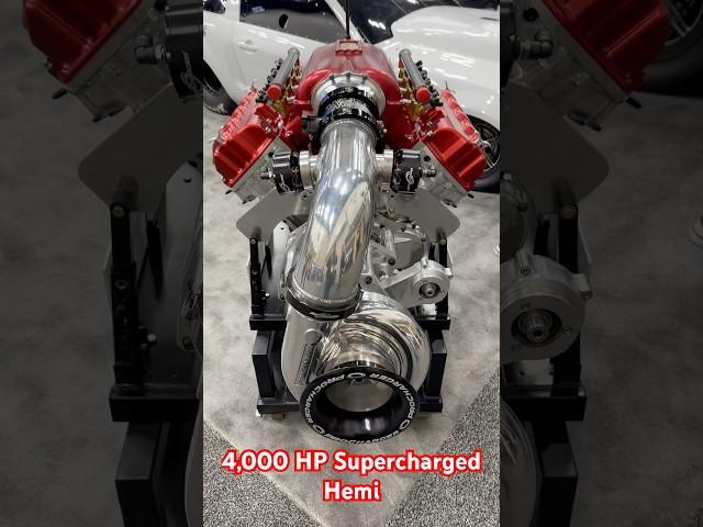 4,000hp Procharged 583ci HEMI #PRIshow #blownhemi #prochargedhemi #procharger