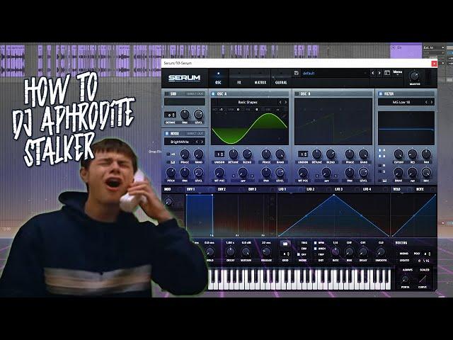 Bass Tutorial: DJ Aphrodite's Stalker in SERUM, Classic Drum & Bass!