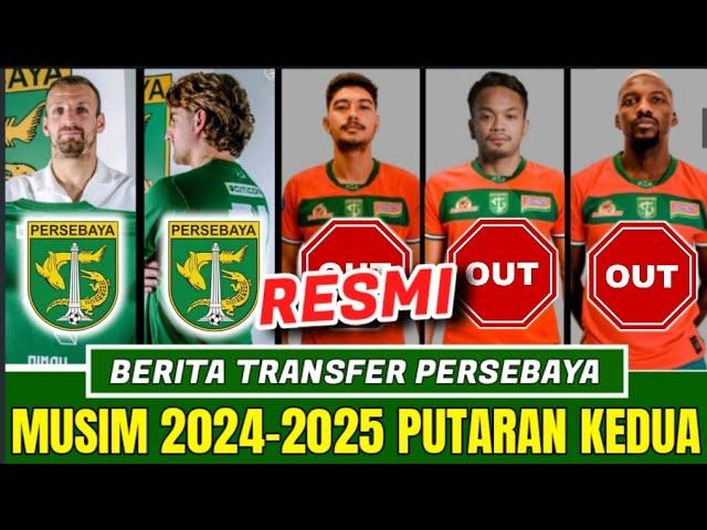 RESMIBERITA TRANSFER PERSEBAYA 2024/25 | WELCOME DIME DIMOV & DEJAN TUMBAS PERSEBAYA