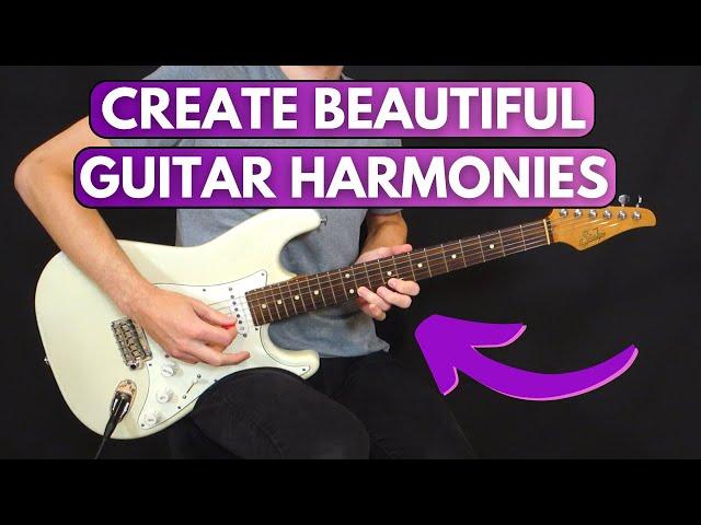 How To Craft Beautiful Guitar Harmonies (3 core principles)