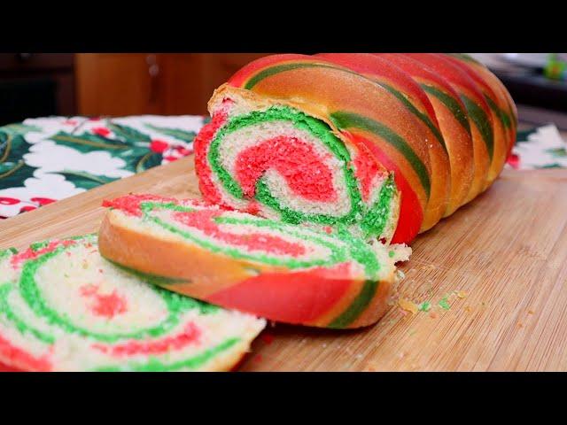 CHRISTMAS SWIRL TEA BREAD - DOABLE with AIRFRYER | ONLY a FEW KNOW of THE RECIPE for Christmas TIME