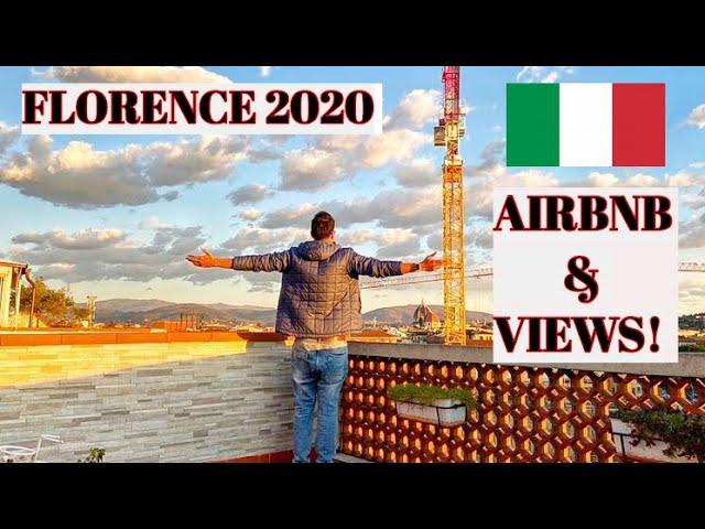 THE BEST AIRBNB IN FLORENCE, ITALY?? STAYING IN FLORENCE WITH A VIEW! ITALY 2020 | #vlog