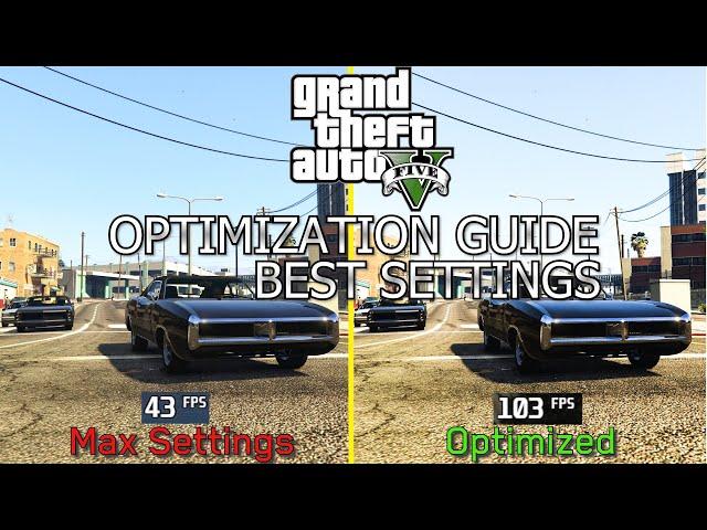 GTA V | OPTIMIZATION GUIDE | Every Setting Tested | Best Settings