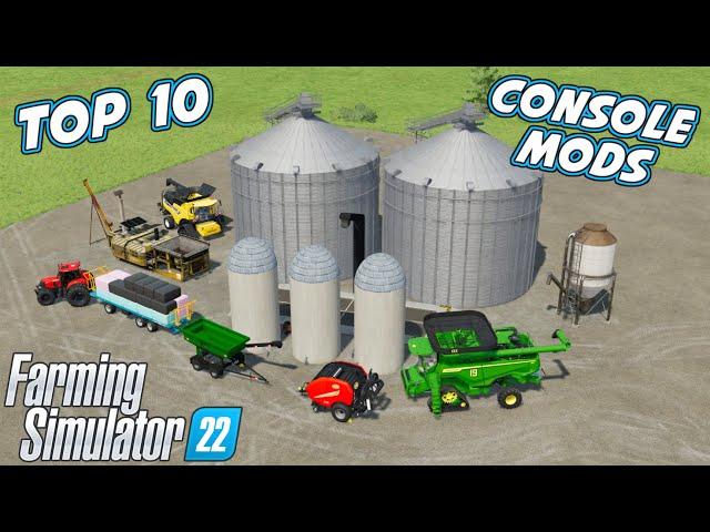 FS22 Top 10 Console Mods ... So Far | Farming Simulator 22