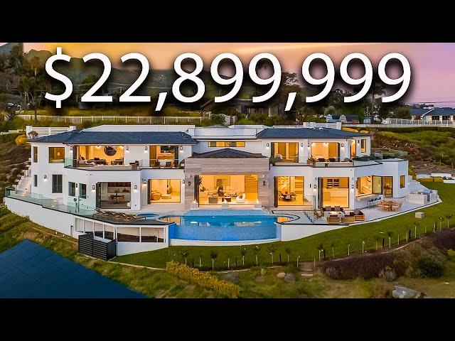 Touring An Oasis Resort Mega Mansion With Ocean Views!