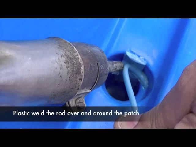 Repairing Scupper Holes -  How to plastic weld a Polyethylene kayak