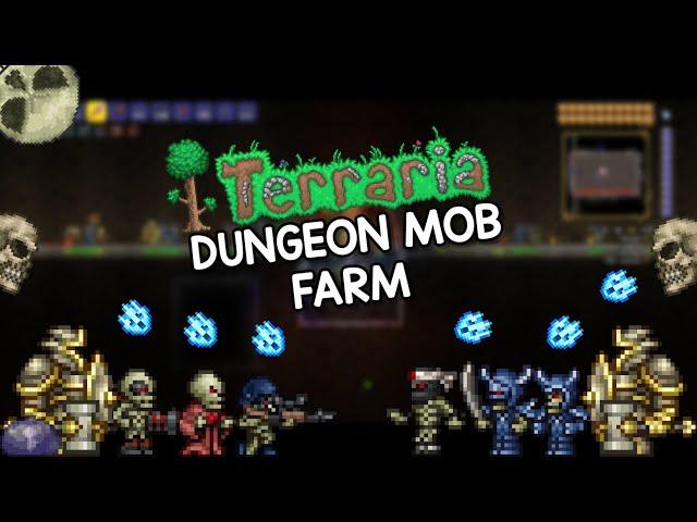 How To Make Your Own DUNGEON MOB FARM in Terraria!! (Infinite Ectoplasm!!)