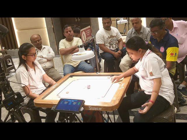 MCA Carrom Live : FINAL(WS) - Kajal Kumari (Mumbai) vs Aakanksha Kadam (Ratnagiri)