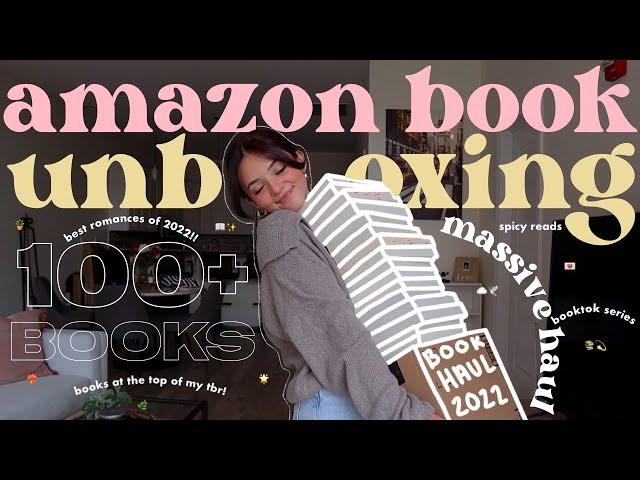 my BIGGEST amazon book unboxing haul!! 🪴 buying all the books on my TBR list! *massive*