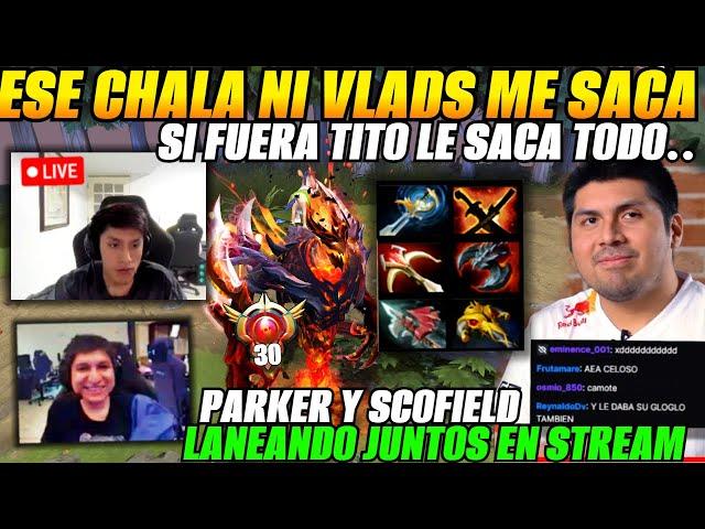 Parker SF y scofield lanean juntos en stream!si fuera tito..