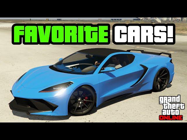 GTA 5 - My Top 10 FAVORITE Cars in GTA Online!