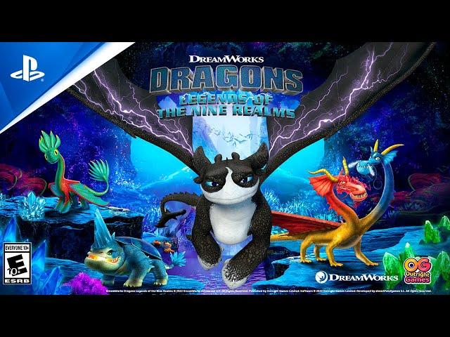 DreamWorks Dragons: Legends of The Nine Realms - Announce Trailer | PS4 Games