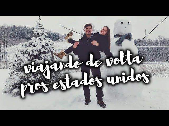 Estou voltando pros EUA! - Vlog de Viagem #1