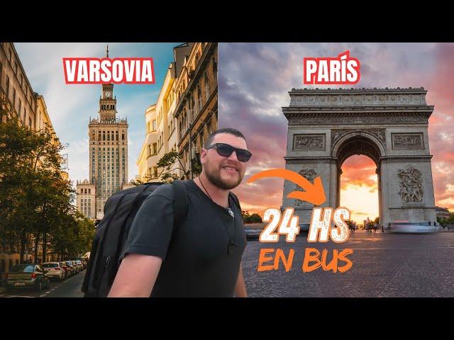 IR a PARÍS desde VARSOVIA fue una ODISEA