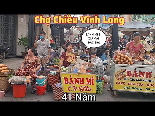 Về Chợ Vĩnh Long buổi chiều thưởng thức bánh mì Xíu Mại 41 năm của Cô Hà ngon không tưởng