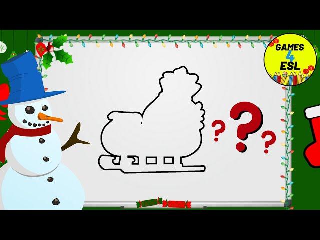 Christmas Guessing Game | Christmas Vocabulary Game