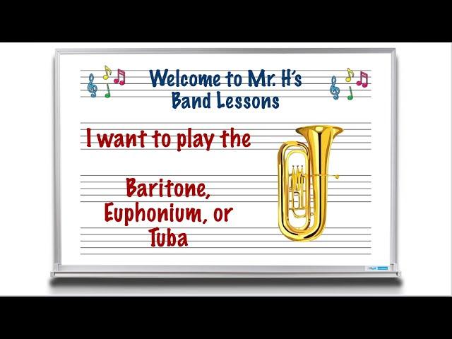 Baritone/Euphonium and Tuba Demonstration for Beginners