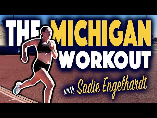 High School Phenom Does 'The Michigan' Workout ft. Sadie Engelhardt