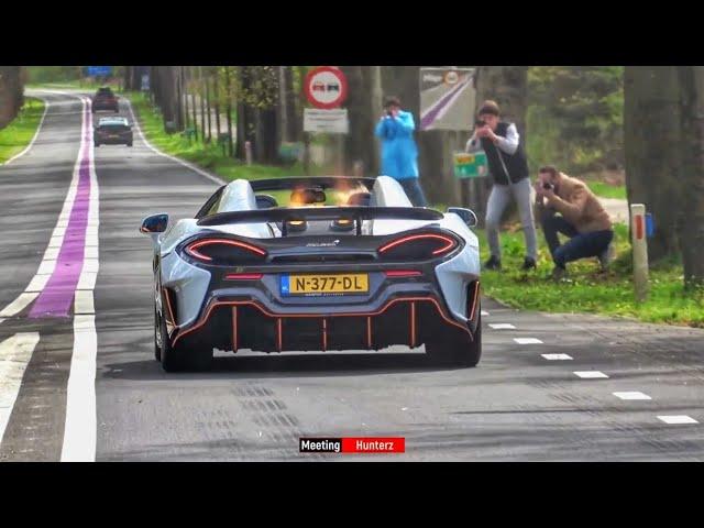 Supercars Accelerating LOUD! Custom Aventador, Fi 600LT Spider, R8 Capristo, F12 And More!