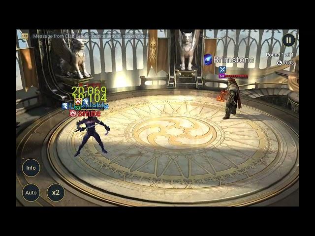 Hellfreak (21 power) vs Supreme Galek (82 power) MANUAL fight