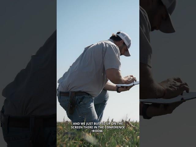 From field to screen in seconds. #CropScouting