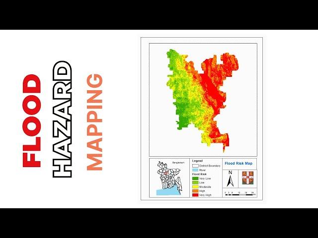 Flood Risk Assessment and Mapping using ArcGIS