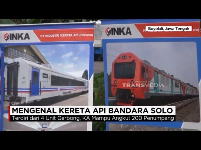 Mengenal Kereta Api Bandara Solo