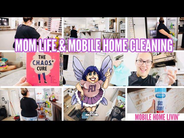 CLEANING MY MOBILE HOME WITH HELP FROM FLYLADY! | flylady cleaning | mobile home clean with me!