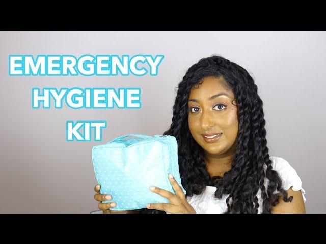 WHAT'S IN MY EMERGENCY HYGIENE KIT | 2019