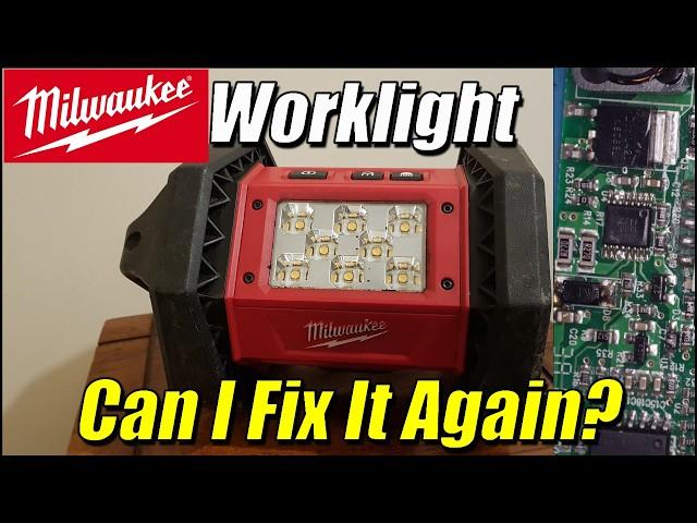 Faulty Milwaukee Area Light | Another Fault? | Can I Fix It?