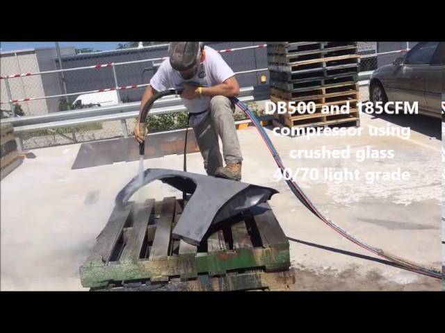 How to strip a HQ Holden guard using the Dustless Blaster