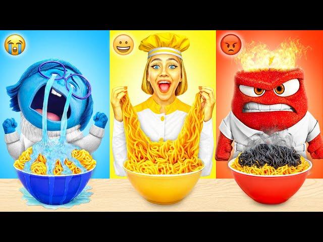 Joy vs Sadness vs Anger | Cooking Challenge by Multi DO Challenge